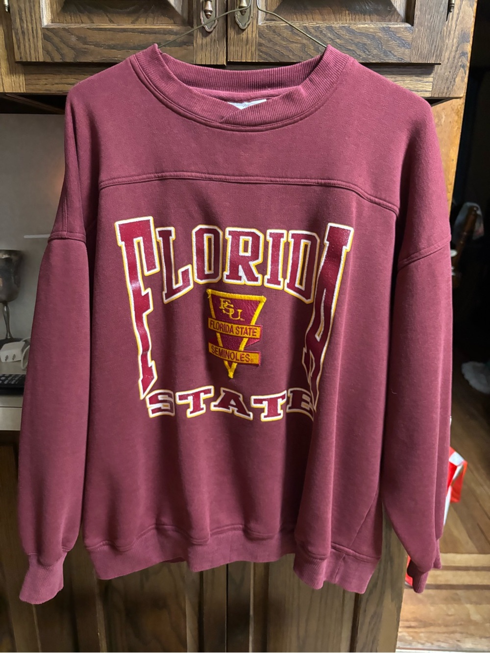 Vtg 90s Crable Sportswear Florida State Seminoles Crewneck Sweatshirt Men’s XL